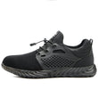 Load image into Gallery viewer, Left sideview of black Defender Pro shoe 800 × 800
