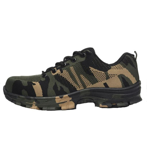 Left sideview of Soldier shoe 800 x 800