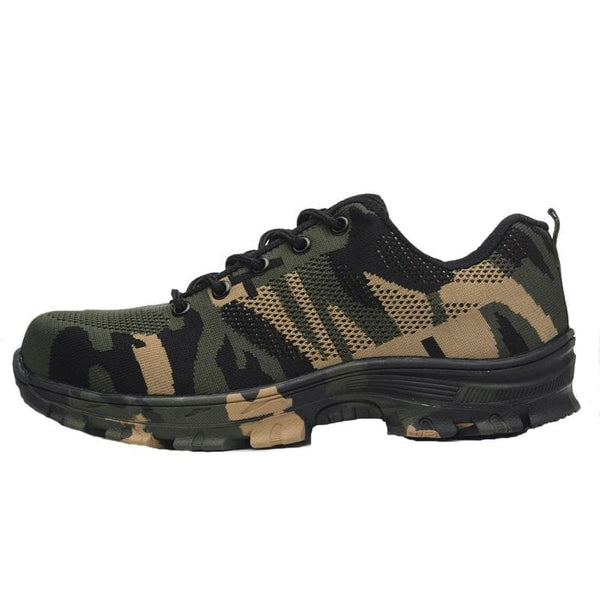Indestructible Camo X Work Shoes Steel Toe Waterproof Puncture Proof Size 12.5‎ Mens Work Boots Steel Toe boots Safety Shoes Waterproof  main image 3
