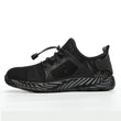 Load image into Gallery viewer, (Women&#39;s) Side-view of black Defender Shoe 800 x 800
